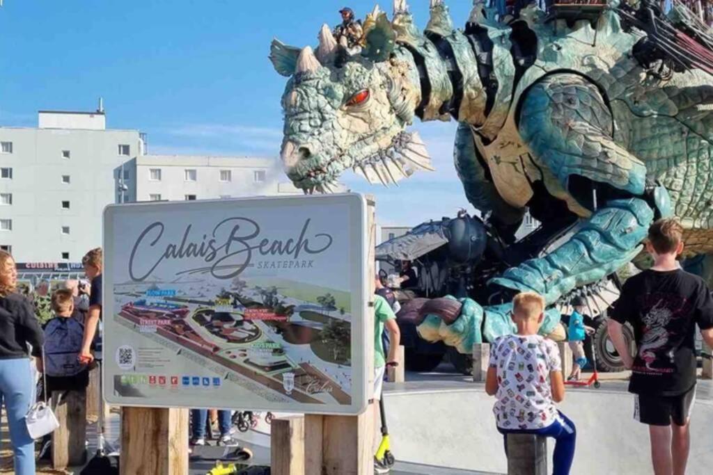 La Plage Superbe Studio Refait A Neuf Calais Zewnętrze zdjęcie